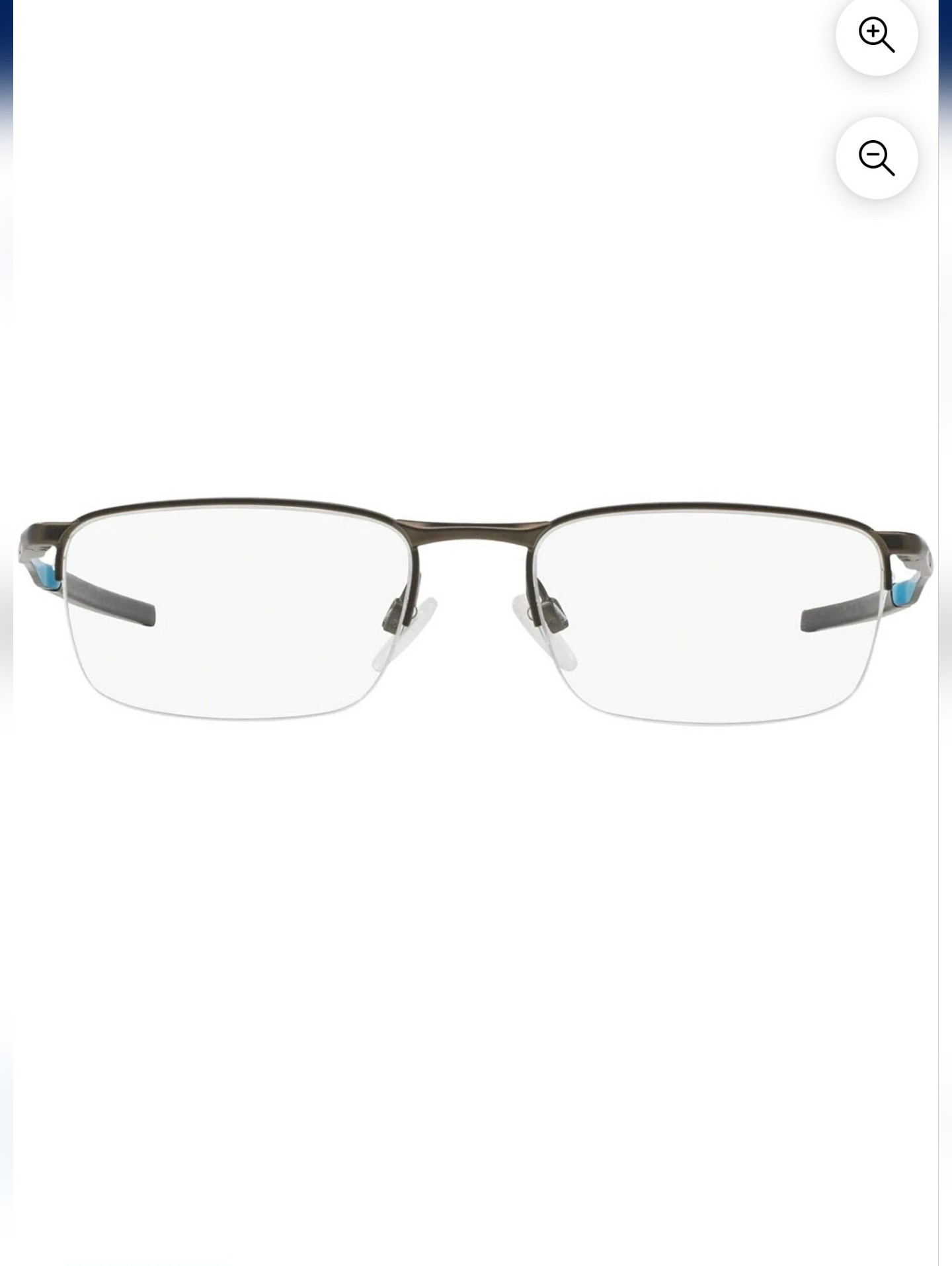 Oakley Barrelhouse 05 Sky Blue Med Preowned Pewter